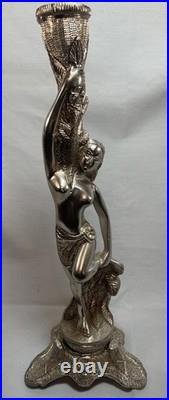 Lamp Base The Sirens Light Art Deco Vintage Table Nude Woman Boudoir Vintage