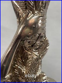 Lamp Base The Sirens Light Art Deco Vintage Table Nude Woman Boudoir Vintage