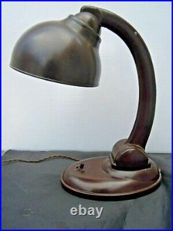 Lampe bakelite Eric Kirkham Cole type 11126 no dell lamp Art Déco