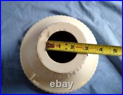 Lenox Vintage Art Deco Floor Lamp Torcheire Bone China Glass Shade