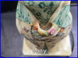 Limoges Large Night Light Porcelain Art Deco 1920 Lamp Perfume Porcelain