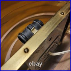 MCM 4-Tier Hotel Hollywood Brass 2-way Plug-in Wall Mount Lamp. Art Deco Revival