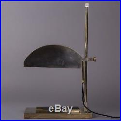Marcel Breuer Bauhaus Art Deco Table Lamp from Paris Exhibition, 1925