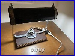 Markel Machine Age Deco Desk Lamp