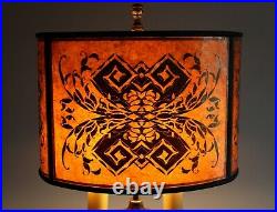 Mid 1920s Onyx Art Deco Lamp