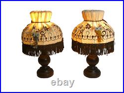 Mid Century Modern, Art Deco, table lamps, Black Forest lamps, luxury vintage