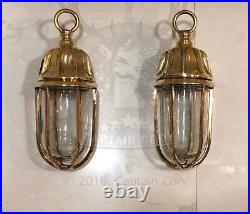 Modern Vintage Style Ceiling Art Deco Brass Nautical Hanging Lamp Fixture