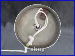 Modernist Art Deco Era Cobalt Blue Glass Chopsticks Lamp Adnet Petitot