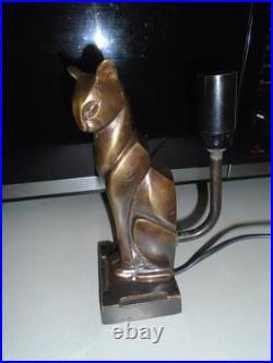 Moreau Hippolyte Dijon 1832.1926. Lamp Base Cubist Cat. Art Deco 1920