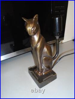 Moreau Hippolyte Dijon 1832.1926. Lamp Base Cubist Cat. Art Deco 1920