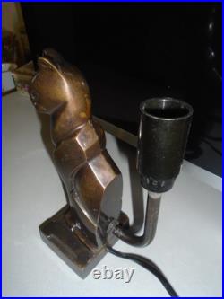Moreau Hippolyte Dijon 1832.1926. Lamp Base Cubist Cat. Art Deco 1920