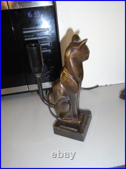 Moreau Hippolyte Dijon 1832.1926. Lamp Base Cubist Cat. Art Deco 1920