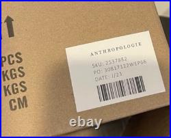 NEW Anthropologie Large Gold Boho Giraffe Table Lamp Lighting Art Deco Set 25