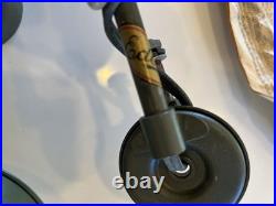 N. O. S. 1940's Edon Industrial Lamp WWII Era Light Art Deco Wall Bench Mount