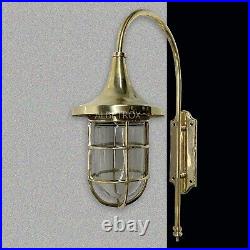 Nautical Lamp Albetrox Marine Bulkhead Brass Antique Fixture