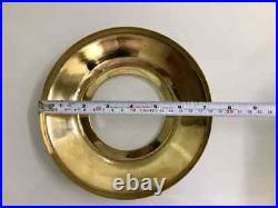 Nautical Solid Brass Outdoor Exterior Wall Light Fixture With Junction Box