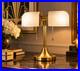 New_Art_Deco_Style_Table_Lamp_White_Ribbed_Glass_Gold_Dual_Light_Pull_Chain_01_cjo