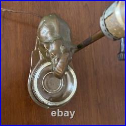 Nuart Creations Elephant Lamp Ashtray Trinket Dish Art Deco