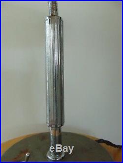 ORIGINAL VINTAGE ART DECO 1930s BAUHAUS STYLE DESK LAMP INDUSTRIAL STEAMPUNK