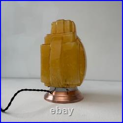Old Skyscraper Art Deco Table Lamp Old French Lamp