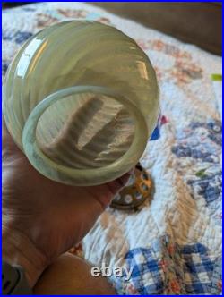 Opalescent Lampshade Deco Art Nouveau Universal Hardware Works On Any Lamp