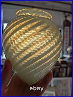 Opalescent Lampshade Deco Art Nouveau Universal Hardware Works On Any Lamp