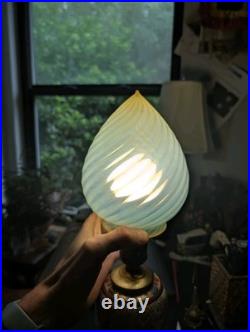 Opalescent Lampshade Deco Art Nouveau Universal Hardware Works On Any Lamp