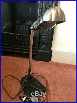 Original Art Deco Antique French Clam Shell Lamp