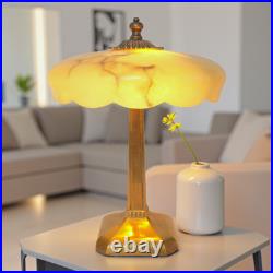 Original Art Deco Desk Lamp BUDAPEST MARBLE Table Light 1930s
