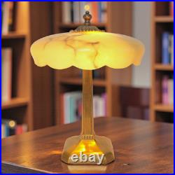 Original Art Deco Desk Lamp BUDAPEST MARBLE Table Light 1930s