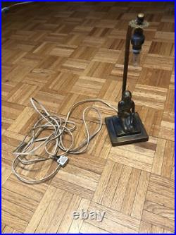 Original Art Deco Kneeling Lady Lamp Made In Germany