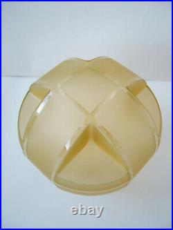 Original Art Deco Uranium Glass Shade
