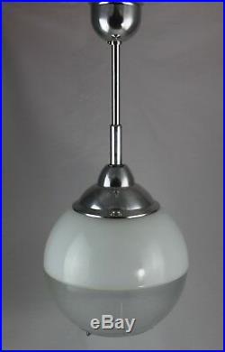 Orignal alte Holophane Lampe Hängelampe Industriedesign ART DECO