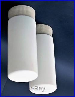 Paar Deckenlampe Art Deco Lampe Glaskolbenlampe Industrielampe Bauhaus Lamp, B2