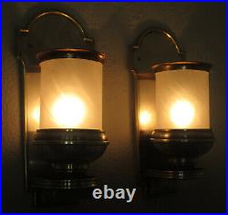 Pair Of Beautiful French Art Deco Sconces