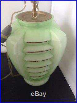 Pair Of French Art Deco Lamps