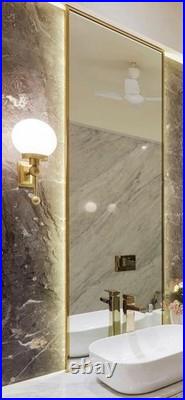 Pair Vintage Art Deco Brass Milk Glass Shad Wall Fixture Sconces Ship Light Lamp Pair Vintage Art Deco Brass Milk Glass Shad Wall Fixture Sconces Ship Light Lamp