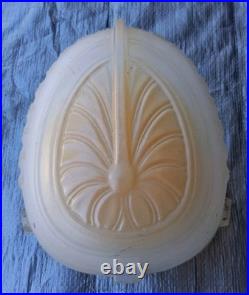 Pair of Lightmaster Slip Shade Art Deco Wall Sconces Lights-as-is-READ