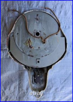 Pair of Lightmaster Slip Shade Art Deco Wall Sconces Lights-as-is-READ