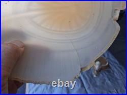 Pair of Lightmaster Slip Shade Art Deco Wall Sconces Lights-as-is-READ