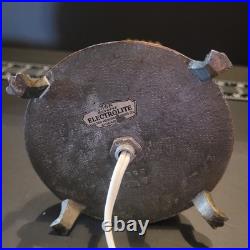 Pair of Vintage Art Deco Bullet Torpedo Skyscraper Boudoir Table Lamps Beige