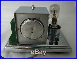 Pendulette réveil ELSA lampe Art Déco électrique / Desk lamp moderniste 1930