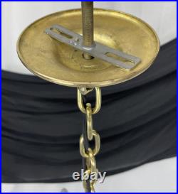 RESTORED Antique Vtg Griffin Lion Chandelier Gothic Arts Crafts Deco 1920s 1930s