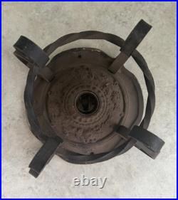 Rare Antique Vintage Art Deco Spanish Revival Wrought Cast Ceiling Light Fixture