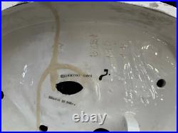 Rare Art Deco Goldscheider Two Pierrot Boys Lamp Figurine Lavergne Austria