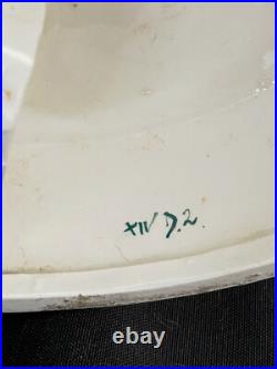 Rare Art Deco Goldscheider Two Pierrot Boys Lamp Figurine Lavergne Austria