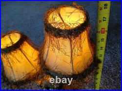 Rare Elephant Lamp Stunning Unique Vintage Gold Tone Works Great