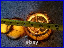 Rare Elephant Lamp Stunning Unique Vintage Gold Tone Works Great