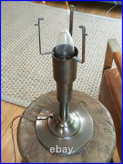 Rare Leroy C. Doane Art Deco / Machine Age Table Lamp, Patented August 11, 1931
