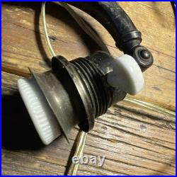 Rembrandt Early 1900s Industrial Art Nuveaux Deco Lamp Lot of 3 Masculine Lamps